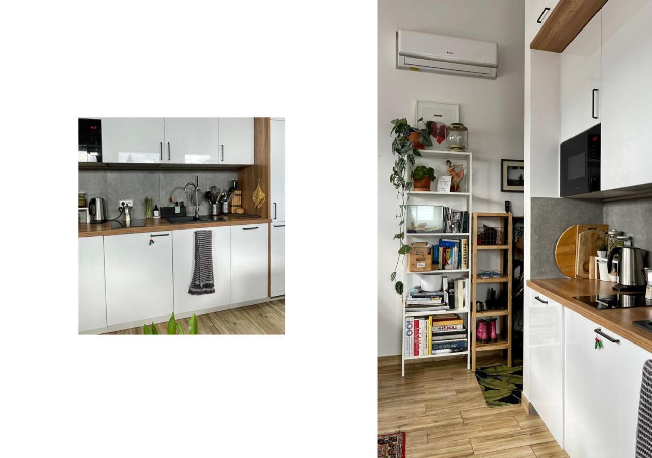 דירות ורשה Atelier W Sercu Warszawy Z Panoramicznym Widokiem מראה חיצוני תמונה